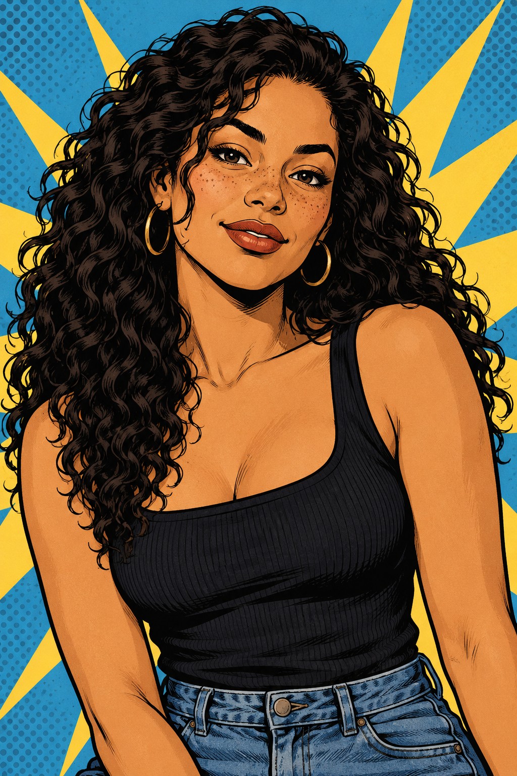 Built-in Comic Book style preview