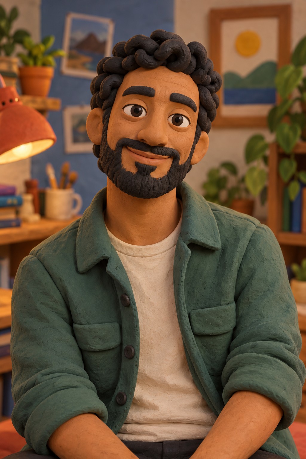 Built-in Clay Animation style preview